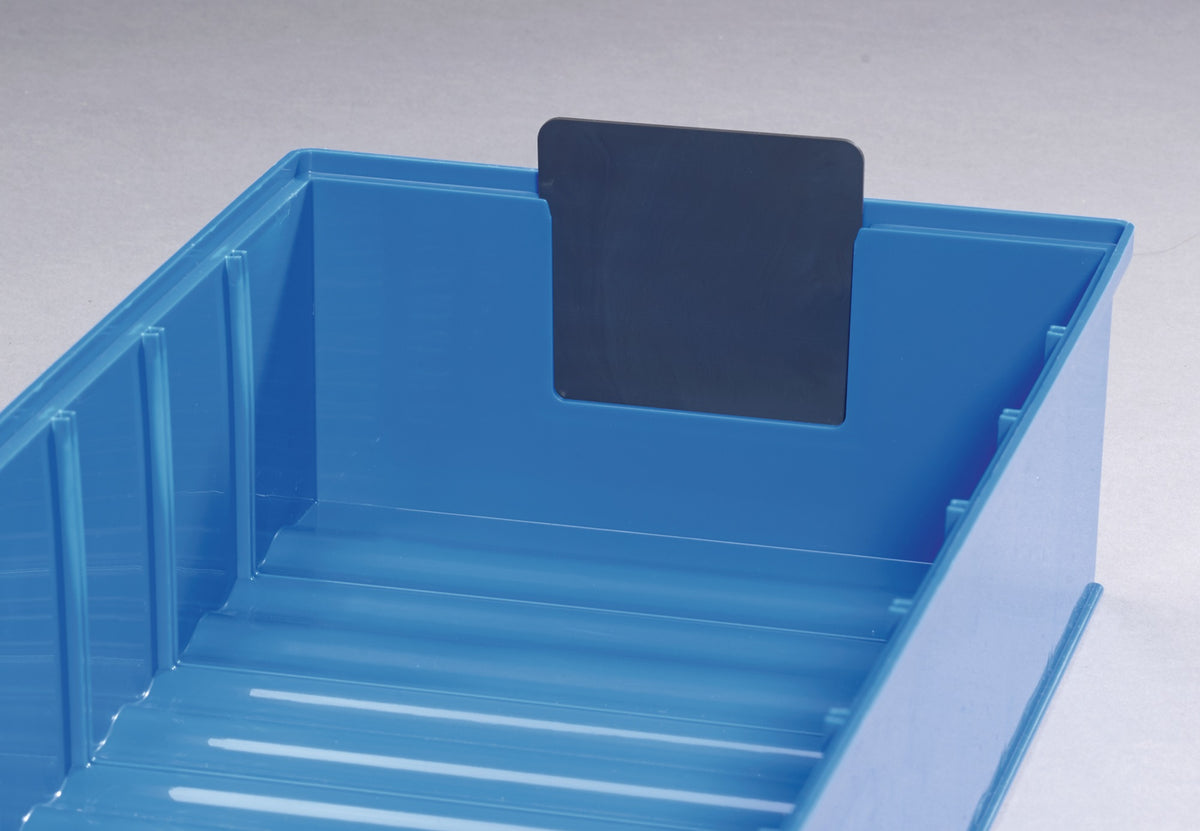 PROMAT Auszugsperre für Regalkasten B.91/183/235mm schwarz PP 10 Stück