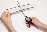 DURABLE Etikettenhalter 200x20 mm C-Profil magnetisch – 5 Stück inkl. DIN A5 Beschriftungsbogen