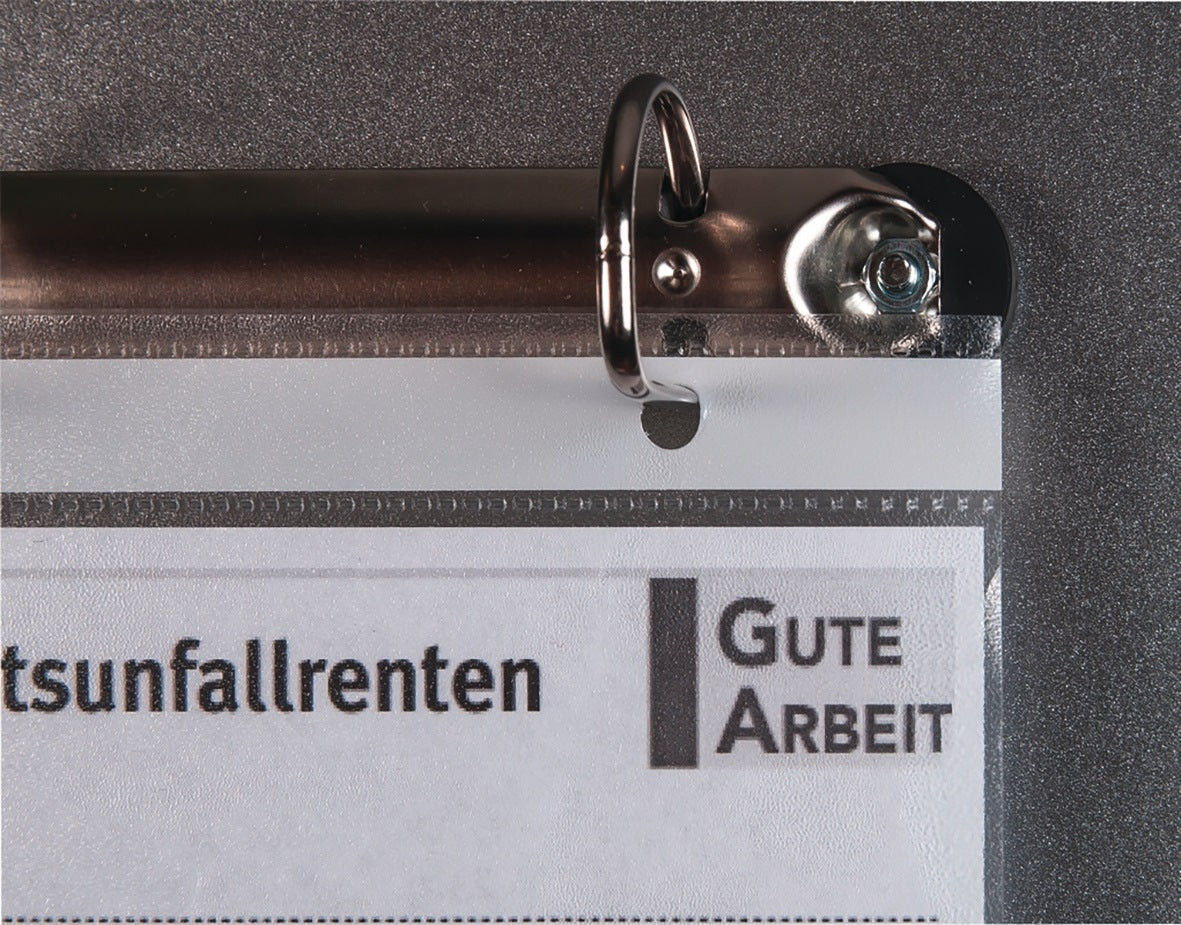 EICHNER 4-Ringmechanik verzinkt für DIN A4 Hüllen – 35 mm Fassungsvermögen