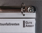 EICHNER 4-Ringmechanik verzinkt für DIN A4 Hüllen – 35 mm Fassungsvermögen