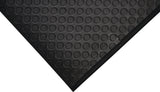 COBA Arbeitsplatzbodenbelag 900x600x9,5 mm schwarz – Ergonomische Schaumstoffmatte mit Noppenprofil