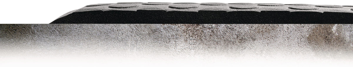 COBA Arbeitsplatzbodenbelag 900x600x9,5 mm schwarz – Ergonomische Schaumstoffmatte mit Noppenprofil