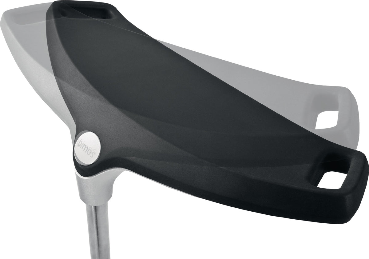 BIMOS Stehhilfe Integralschaum Sitz mit Aluminium-Gestell und Höhenverstellung 620-850 mm