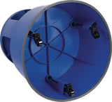 WEDO Rollhocker PP & TPE lichtgrau – fahrbar, 150 kg Belastung, 420/428 mm