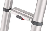 HAILO Teleskop-Anlegeleiter T100 Alu 9 Stufen bis 150 kg – ausziehbar & platzsparend