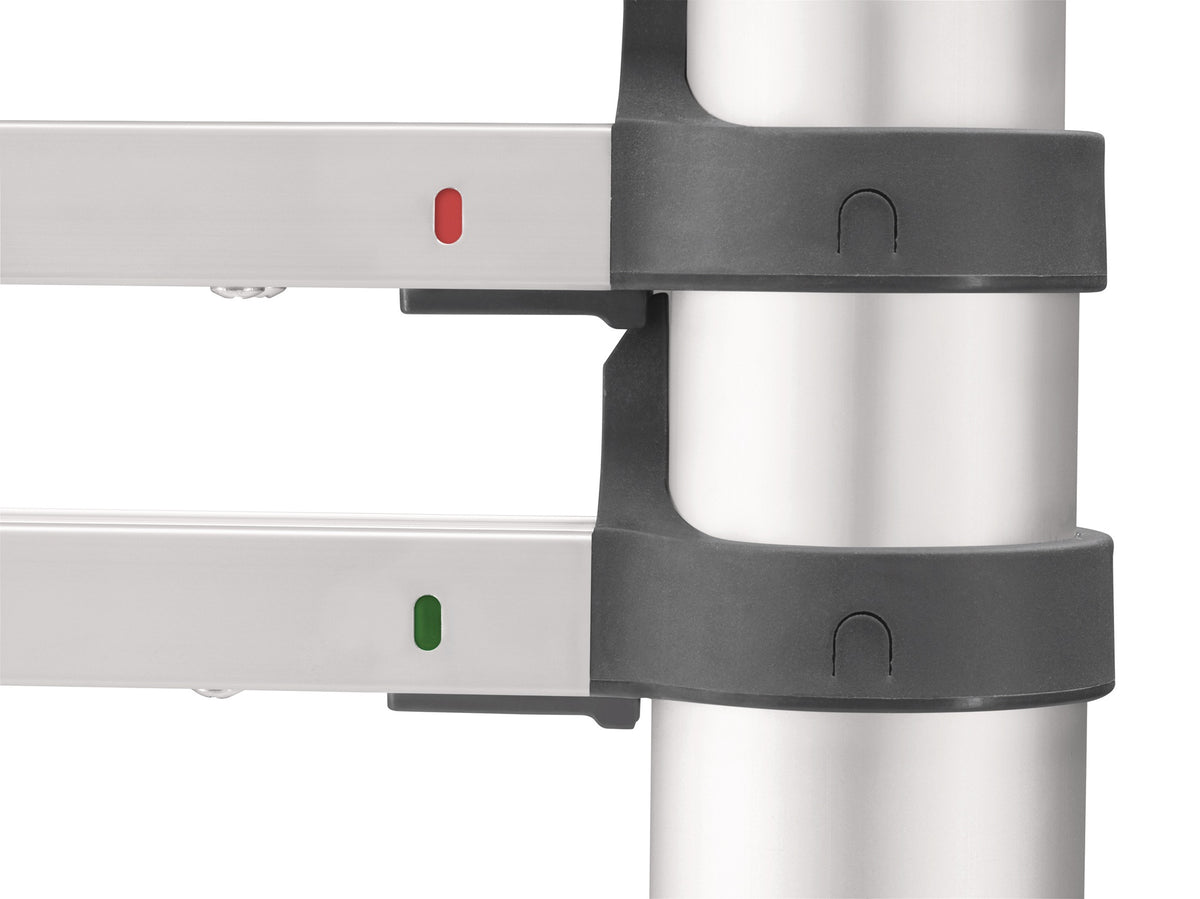 HAILO Teleskop-Anlegeleiter T100 Alu 9 Stufen bis 150 kg – ausziehbar & platzsparend