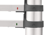 HAILO Teleskop-Anlegeleiter T100 Alu 9 Stufen bis 150 kg – ausziehbar & platzsparend