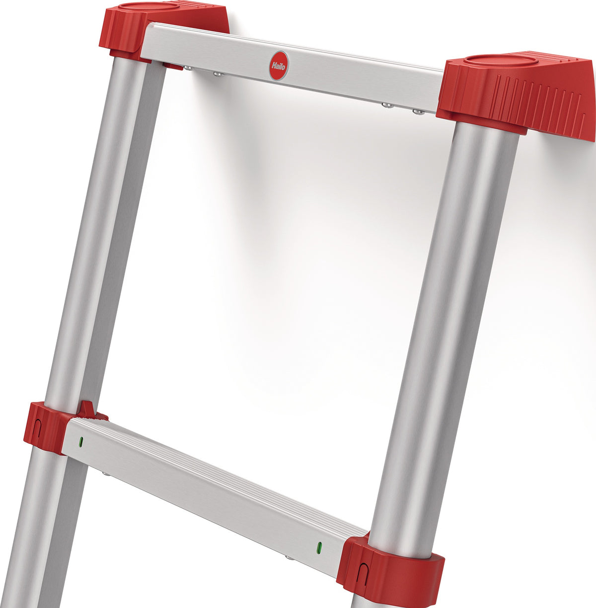 HAILO Teleskop-Anlegeleiter T100 Alu 9 Stufen bis 150 kg – ausziehbar & platzsparend