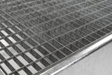 PROMAT Auffangwanne 215 l Stahlblech enzianblau mit Gitterrost – 1200 x 800 x 360 mm