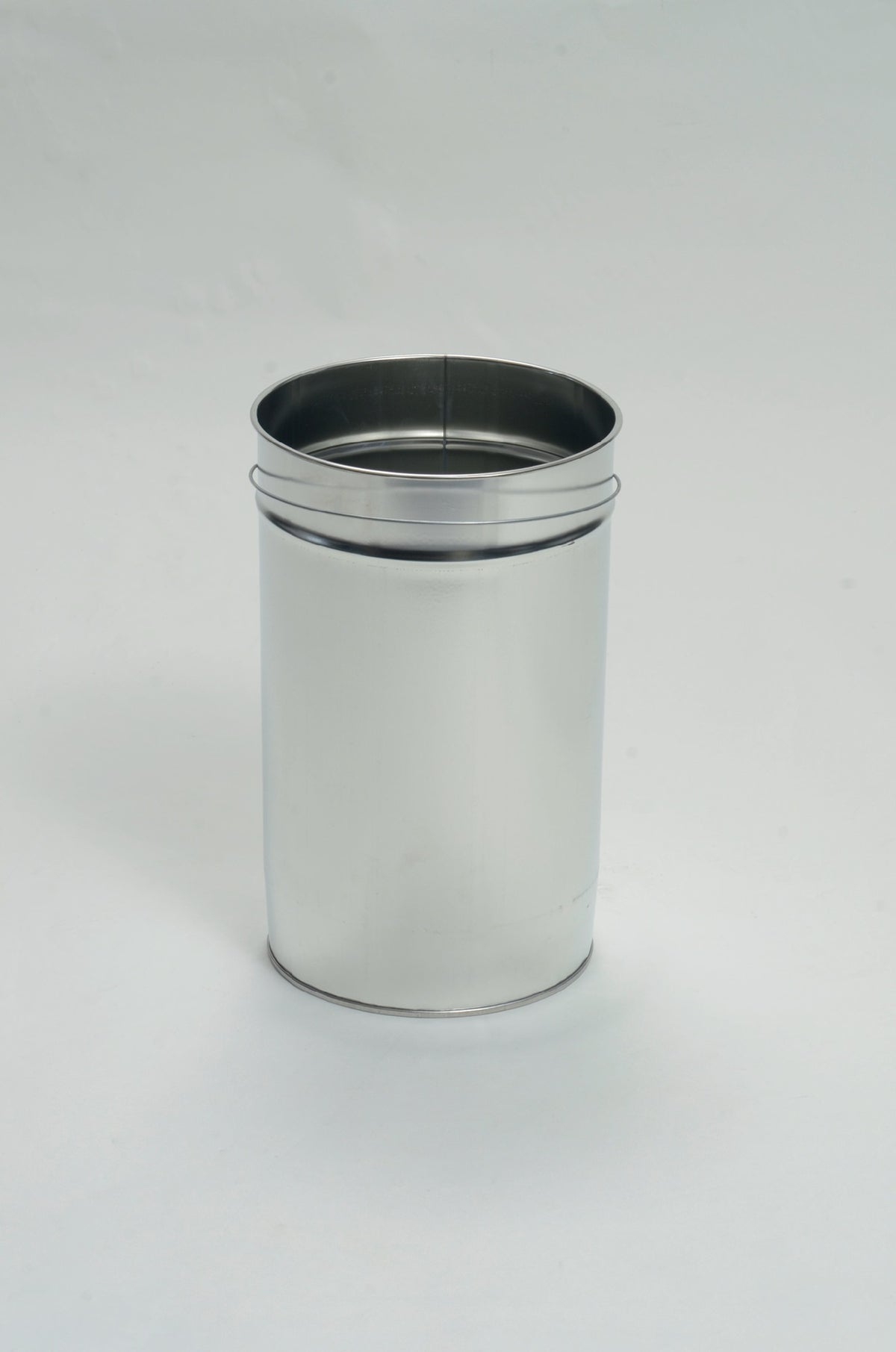 DURABLE Kombiascher Ø260xH620mm silber Stahlblech – 17 l Innenbehälter