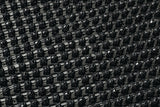 HAMAT Fußmatte Schwarz 100% PE 600x400x12 mm mit Reinigungsbürsten