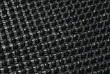 HAMAT Fußmatte Schwarz 100% PE 600x400x12 mm mit Reinigungsbürsten