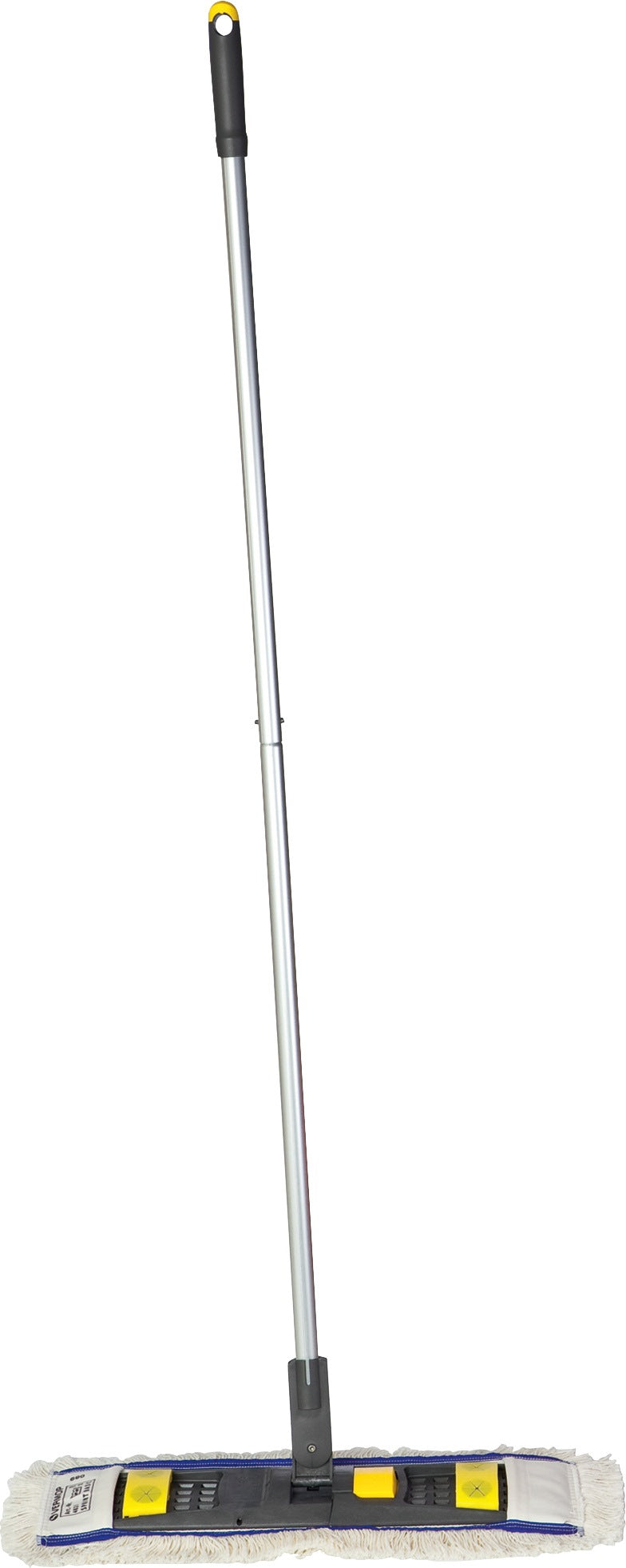 VERMOP Reinigungswagenset 2x17l Eimer mit Presse, Stiel, Halter und 5 Mopps – Kunststoff
