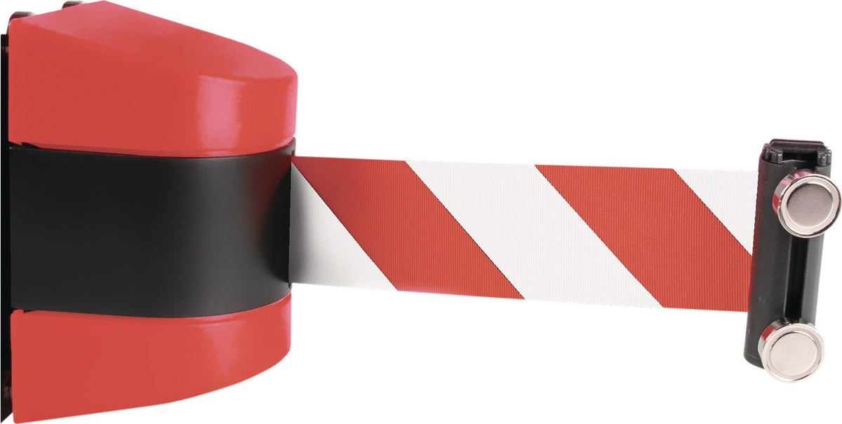 EICHNER Gurtkassette gelb 4,6 m mit Fliehkraftbremse – beidseitig magnetisch