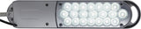 JAKOB MAUL Schreibtischleuchte LED Metall/Kunststoff weiß mit Tischklemme, 380 mm