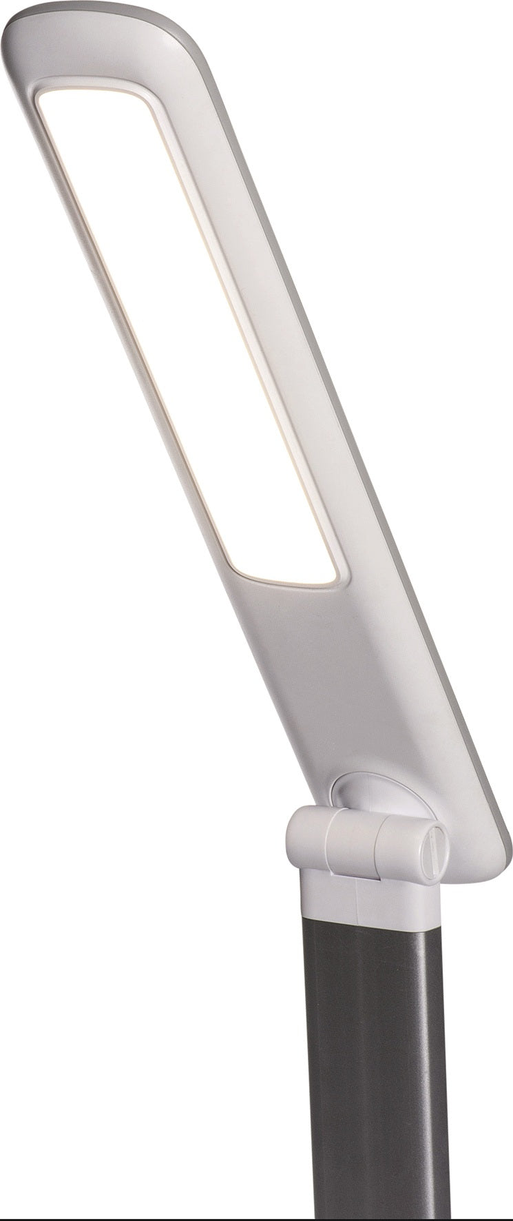 MAUL Schreibtischleuchte LED mit USB-Anschluss, Standfuß, Aluminium/Kunststoff, 425 mm, dimmbar