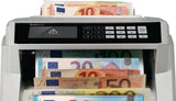 SAFESCAN Banknoten- und Wertzähler 2465-S mit Reinigungs- und Service-Kit, Netzteil und Abdeckhaube