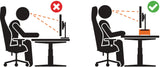 DURABLE Monitorständer höhenverstellbar anthrazit B496xH162mm – ergonomisch für Monitor & Laptop