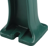 BLOME Parkbank Sylt 3-Sitzer Kunststoff grün 1500x540x740 mm