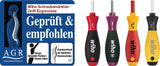 Wiha Schraubendreher 3201 slimFix VDE isoliert Schlitz 3,5 mm, 100 mm Klinge
