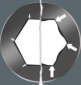 WERA Winkelschraubendrehersatz 950 PKL 7-teilig mit Kugelkopf SW 1,5-6 mm im Kunststoffhalter
