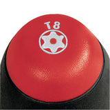 Wiha Schraubendreher 362 TR SoftFinish® Mehrkomponentengriff T 8 BO, Klingenlänge 60 mm