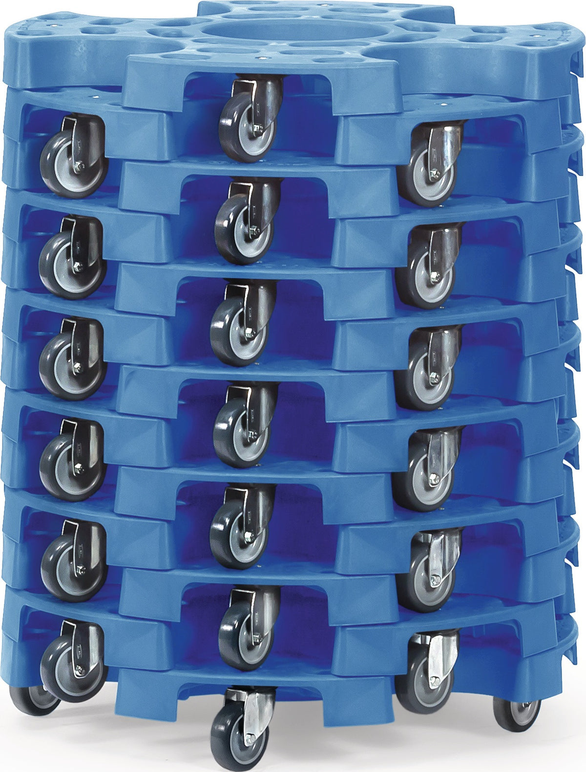 FETRA Reifenroller PP geschlossen Ø 700 mm blau für 8 Reifen oder 4 Kompletträder