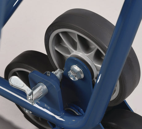 PROMAT Treppenkarre 1300 mm mit 3-armigem Radstern und Stahlblechschaufel
