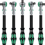 WERA Steckschlüsselsatz 8100 SA 6, 28-teilig, 1/4 Zoll, SW 5-13 mm, 72 Zähne