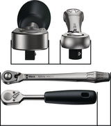 WERA Steckschlüsselsatz Zyklop Metal 29-tlg. 3/8 Zoll SW 8-19 mm mit 76-Zahn-Knarre