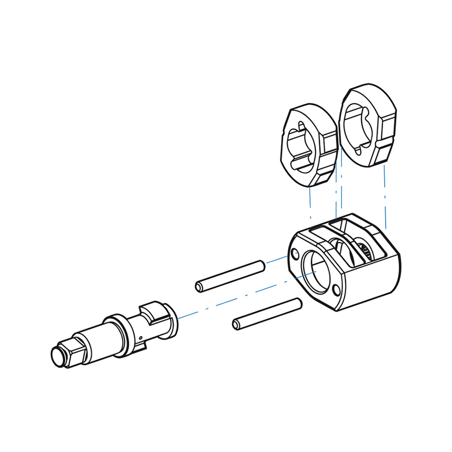 KING TONY Profi-Werkzeuge - 3/4" Druckluft-Kraftschrauber 33621075