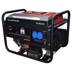 Valkenpower EC2800NE petrol generator with electric start and AVR – portable 2.8kW power generator for home and workshop use at Tools.de