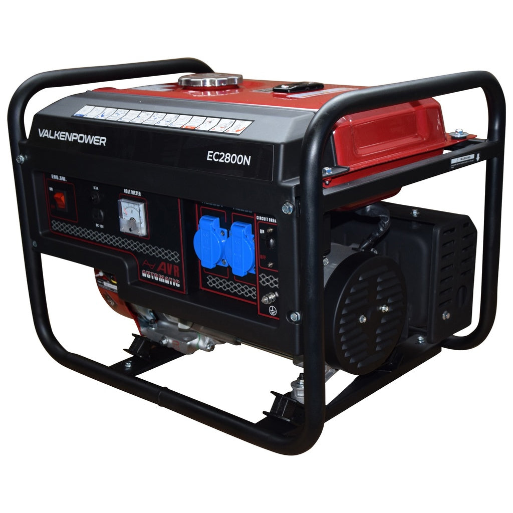 Valkenpower Benzin Generator Manueller Start 2,8 kW - EC2800N