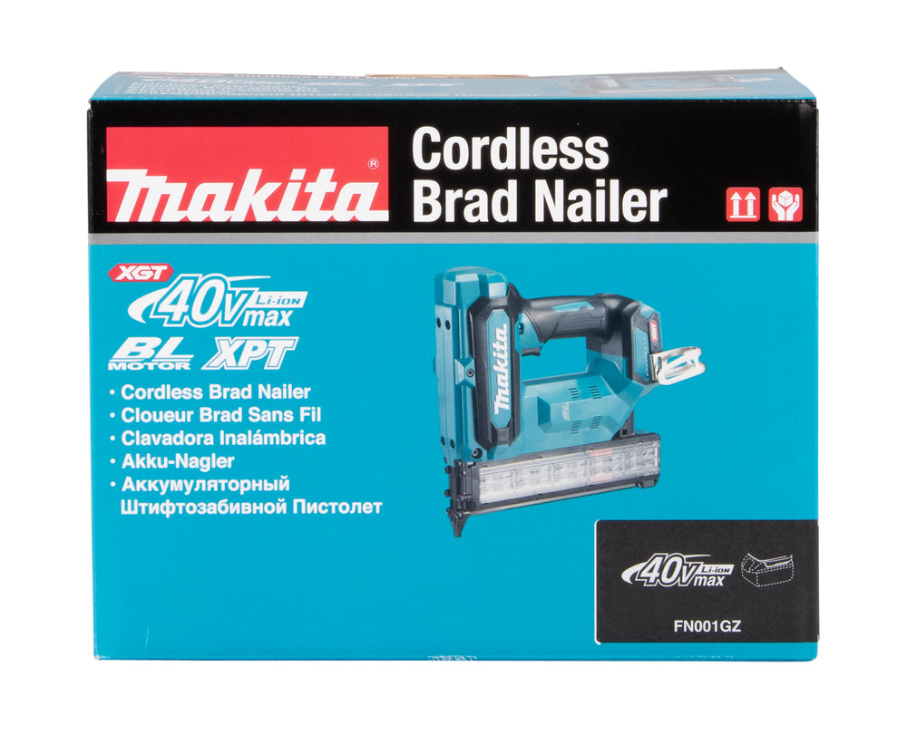 Makita Akku-Stauchkopfnagler – 40V max., 15–40 mm, 18Ga - FN001GZ