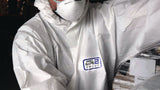 Einwegoverall SMS ProSafe®LIGHT Gr. XL weiß – PSA III Schutzanzug Typ 5+6 von DS SafetyWear