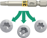 WERA Bit 867 TORX® HF 1/4 Zoll TX 10, 89 mm mit Farbleitsystem und Haltefunktion
