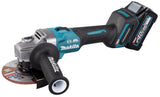 Makita Akku-Winkelschleifer – 40V max., inkl. MAKPAC, Ladegerät & 2x 4,0 Ah Akkus - GA005GM201