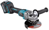 Makita Akku-Winkelschleifer – 40V max., inkl. MAKPAC, Ladegerät & 2x 4,0 Ah Akkus - GA005GM201