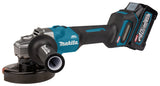 Makita Akku-Winkelschleifer – 40V max., inkl. MAKPAC, Ladegerät & 2x 4,0 Ah Akkus - GA008GM201