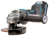 Makita Akku-Winkelschleifer – 40V max., inkl. MAKPAC, Ladegerät & 2x 4,0 Ah Akkus - GA008GM201