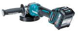 Makita Akku-Winkelschleifer – 40V max., inkl. MAKPAC, Ladegerät & 2x 4,0 Ah Akkus - GA008GM201