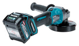 Makita Akku-Winkelschleifer – 40V max., inkl. MAKPAC, Ladegerät & 2x 4,0 Ah Akkus - GA008GM201