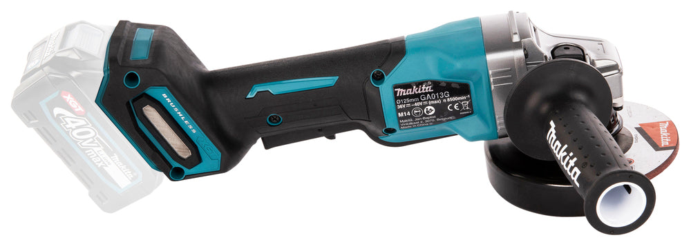 Makita Akku-Winkelschleifer – 40V max., Solo (ohne Akku & Ladegerät) - GA013GZ