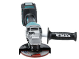 Makita Akku-Winkelschleifer – 40V max., inkl. MAKPAC, Ladegerät & 2x 4,0 Ah Akkus - GA013GM201