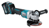 Makita Akku-Winkelschleifer – 40V max., inkl. MAKPAC, Ladegerät & 2x 4,0 Ah Akkus - GA013GM201