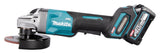 Makita Akku-Winkelschleifer – 40V max., inkl. MAKPAC, Ladegerät & 2x 4,0 Ah Akku - GA016GM201