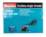 Makita Akku-Winkelschleifer – 40V max., inkl. Ladegerät & 2x Akku BL4040 4,0 Ah - GA023GM201