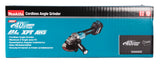 Makita Akku-Winkelschleifer – 40V max., ohne Akku & Ladegerät, mit AFT & AWS - GA023GZ