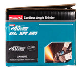 Makita Akku-Winkelschleifer – 40V max., ohne Akku & Ladegerät, mit AFT & AWS - GA023GZ