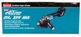 Makita Akku-Winkelschleifer – 40V max., ohne Akku & Ladegerät, mit AFT & AWS - GA023GZ